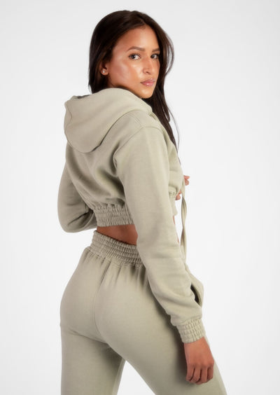 Sage Green Elasticated Hoodie Loungewear Set