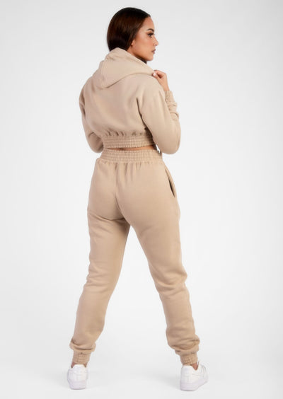 Nude Elasticated Hoodie Loungewear Set