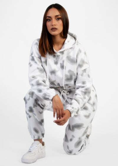Grey Tie Dye Loungewear Set
