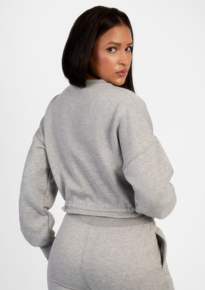 Grey Drawcord Loungewear Set