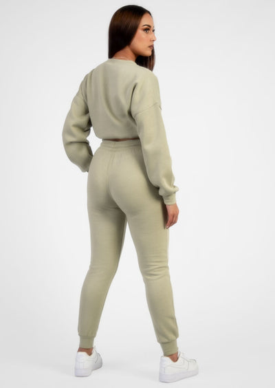 Sage Green Drawcord Loungewear Set