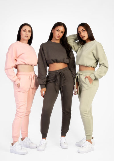 Sage Green Drawcord Loungewear Set
