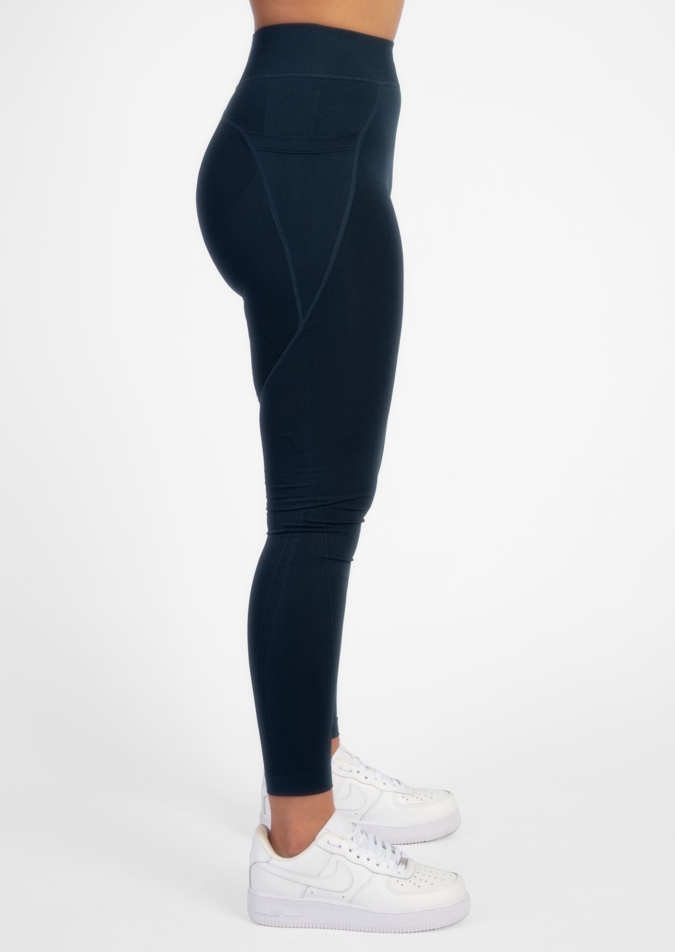 Navy Blue Active Leggings-TGA015