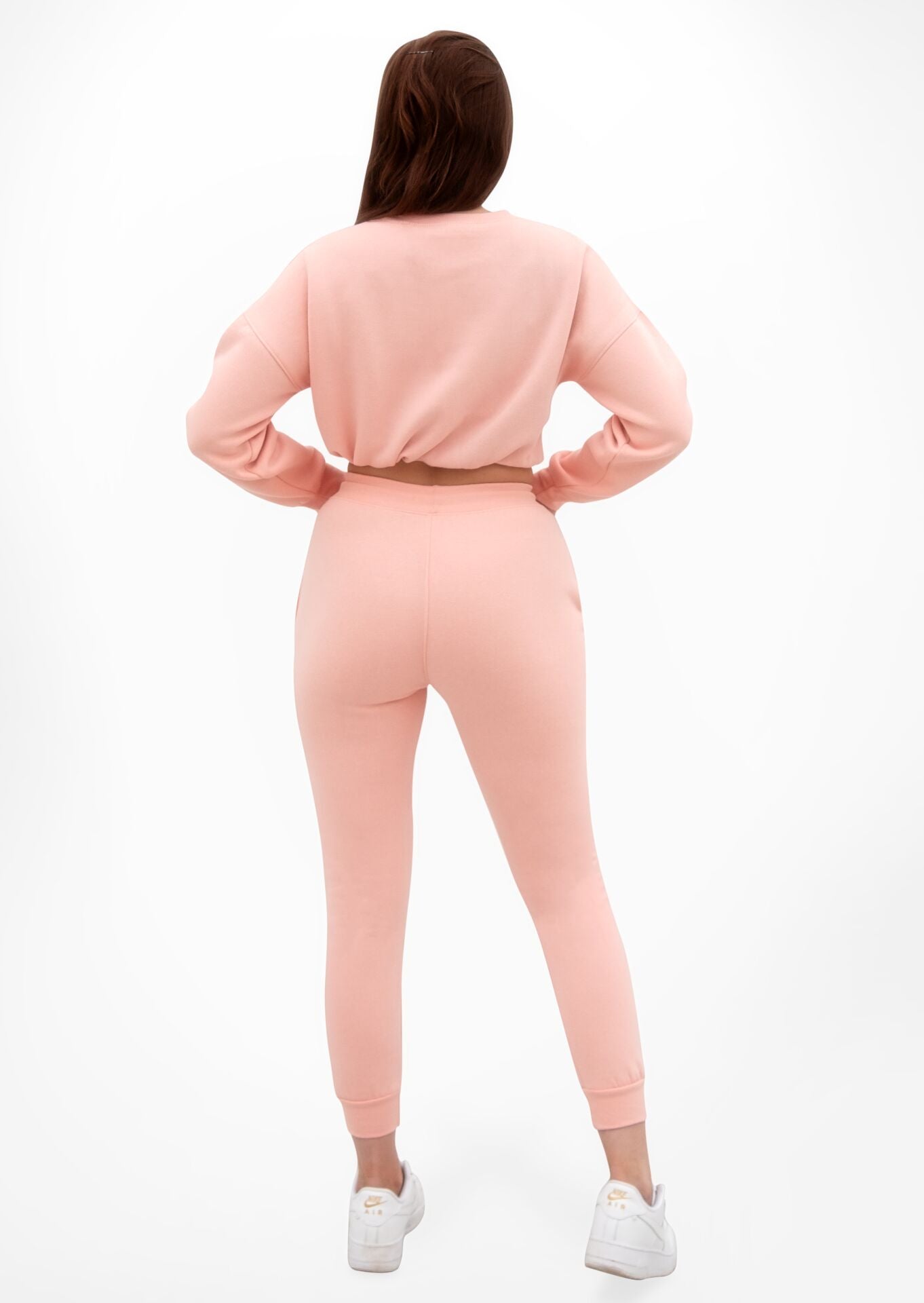 Tea Pink Drawcord Loungewear Set