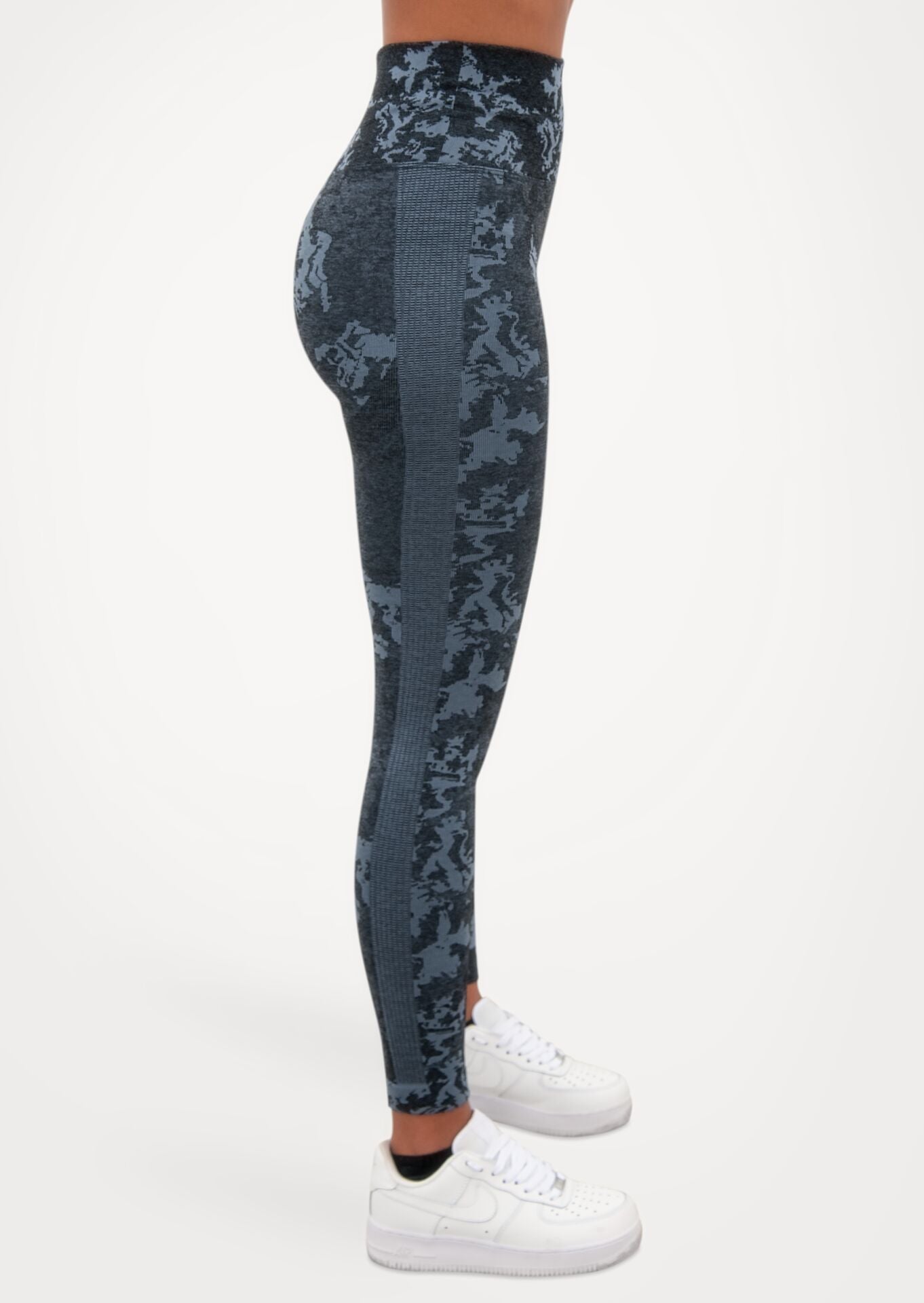 Camo Blue Leggings-TGA007