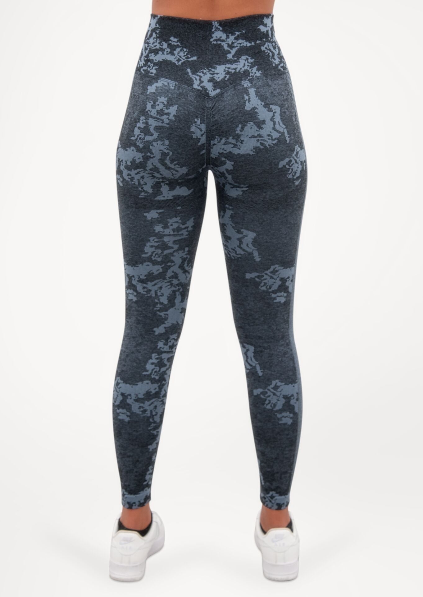 Camo Blue Leggings-TGA007