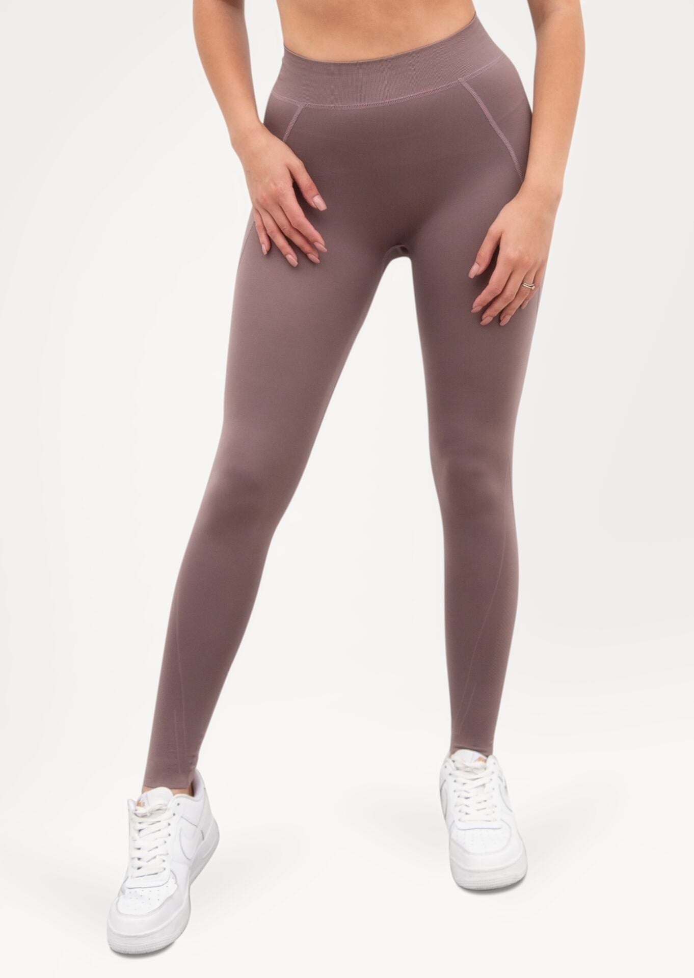 Champagne Pink Active Leggings-TGA015