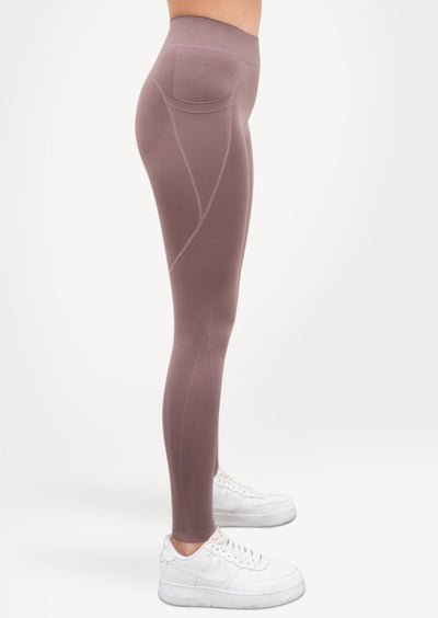 Champagne Pink Active Leggings-TGA015