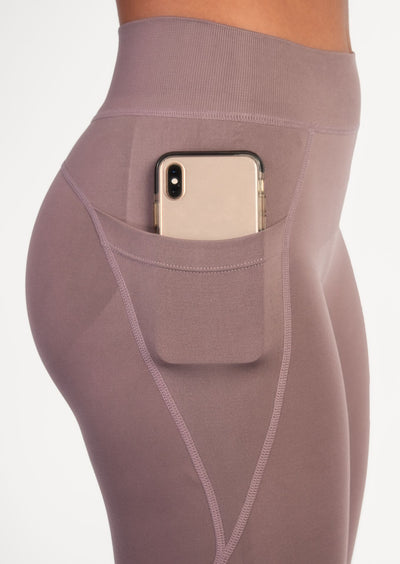 Champagne Pink Active Leggings-TGA015
